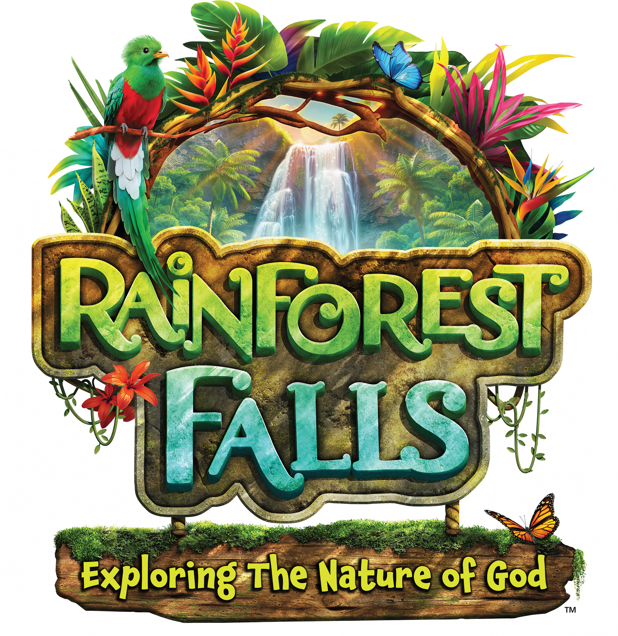 Rainforest Falls Logo